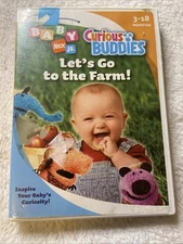 Baby Nick Jr Let's Go to the Farm DVD Curious Buddies Insert