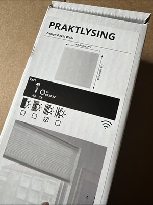 IKEA PRAKTLYSING Smart Cellular Blind 27x76¾