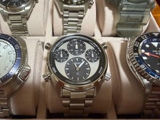 SEIKO Prospex Speedtimer SBER001 Solar Chronograph 1/100 Sec Watch
