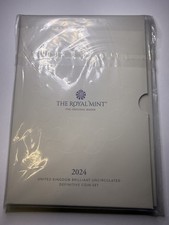 Royal Mint King Charles III 2024 Brilliant Uncirculated 8 coin set. Unopened 