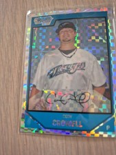 2007 Bowman Draft Chrome Draft Picks X-Fractor /299 #BDPP1 CODY CROWELL