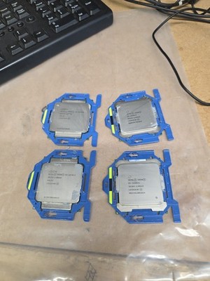 4 x Intel Xeon E5-2670v3 @2,30GHz / Xeon E5-2650V4 @ 2,20GHz CPU Prozessor. 