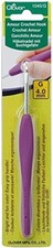 Clover 1045/G Purple Amour Crochet Hook, Size G, 4.0mm