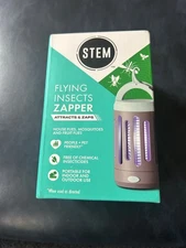 Rechargeable Flying Insect Zapper, Indoor and Outdoor Electric Fly Mosquito Trap