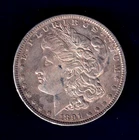 1891 P Morgan Silver Dollar  ab968