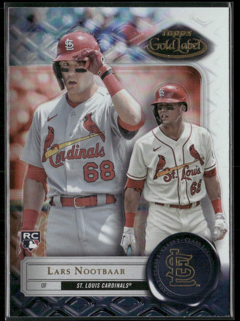 2022 Topps Gold Label #18 Lars Nootbaar Class 2