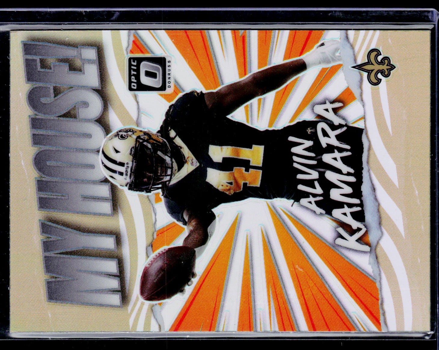 2021 Donruss Optic #MH-16 Alvin Kamara My House!