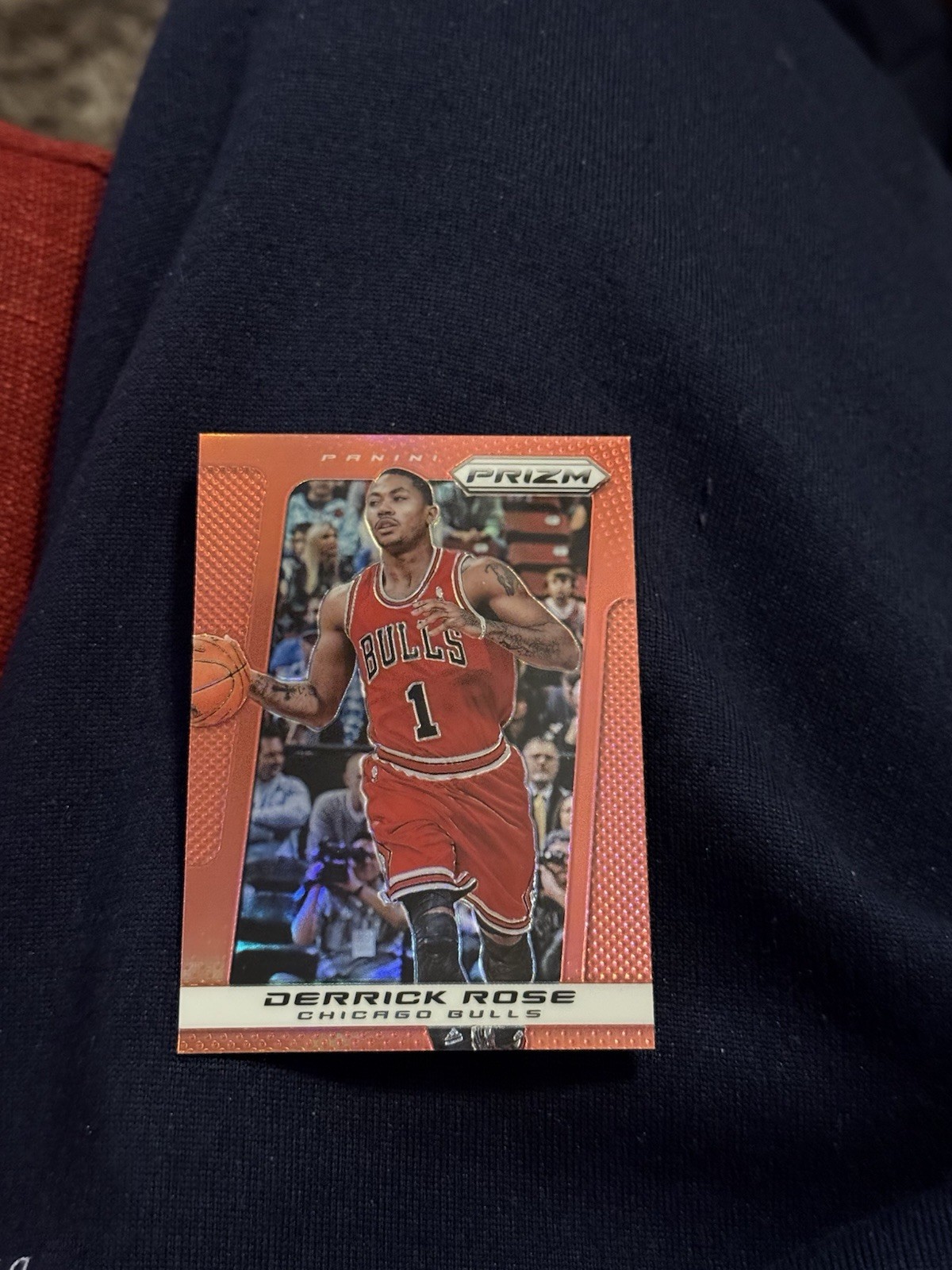Derrick Rose 2013 Prizm Red Refractor #96