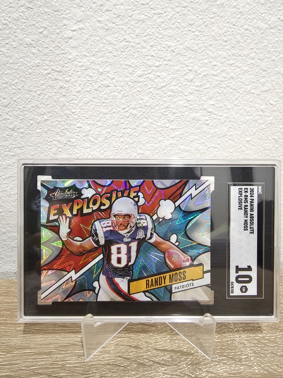 2024 Panini Absolute Randy Moss Explosive SGC 10
