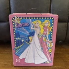 Vintage 1977 Barbie Fashion Doll Trunk Mattel Pink Carrying Case Suitcase