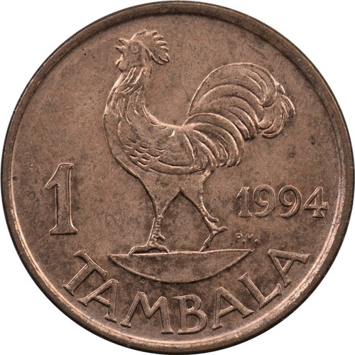 Malawi - 1 Tambala - 1994 - Rooster
