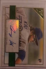 2020 Topps Gallery - Anthony Kay #64 Green Autographs 98/99 (AU, RC)