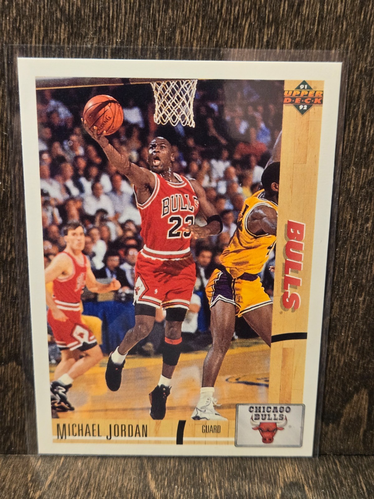1991-92 Upper Deck MICHAEL JORDAN #44 Chicago Bulls Card