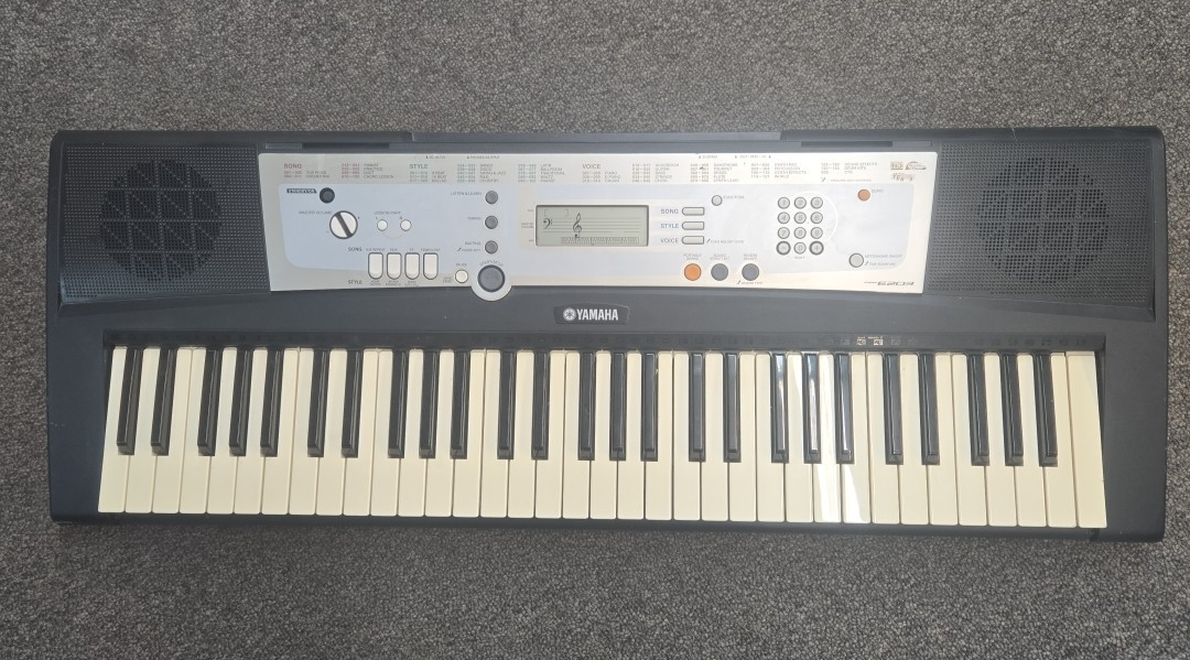 Yamaha PSR E203 61-key Portable Keyboard as Is for sale online | eBay