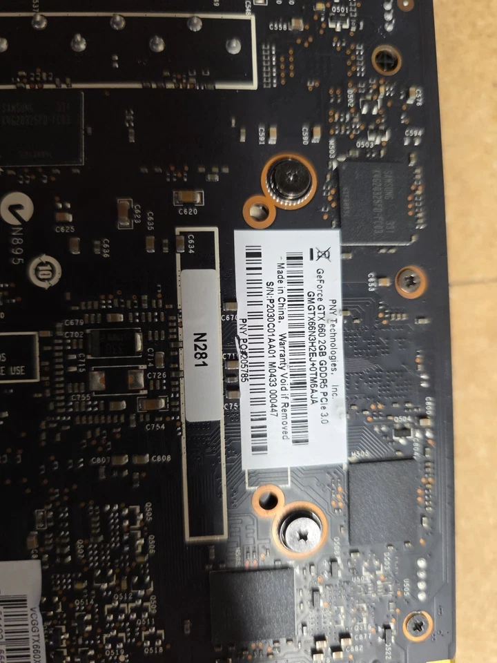 PNY NVIDIA GeForce GTX 660 (VCGGTX660XPB) 2 GB / 2 GB (max) GDDR5 SDRAM PCI... - Image 4 of 4