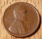 Lincoln Wheat Cent 1915-P VG cond. #22