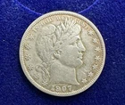 RARE Beautiful 1907-O U.S. Barber Half Dollar (SILVER) KM 116