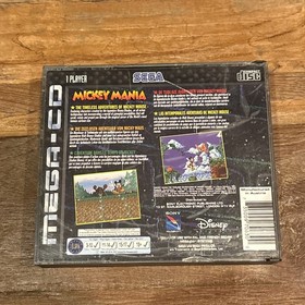 Mickey Mania Sega Mega CD UK PAL 1994