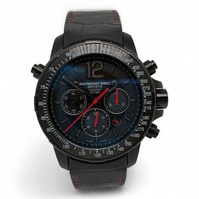 Raymond Weil Nabucco Titanium Steel Black Watch 7850-BSF-05207