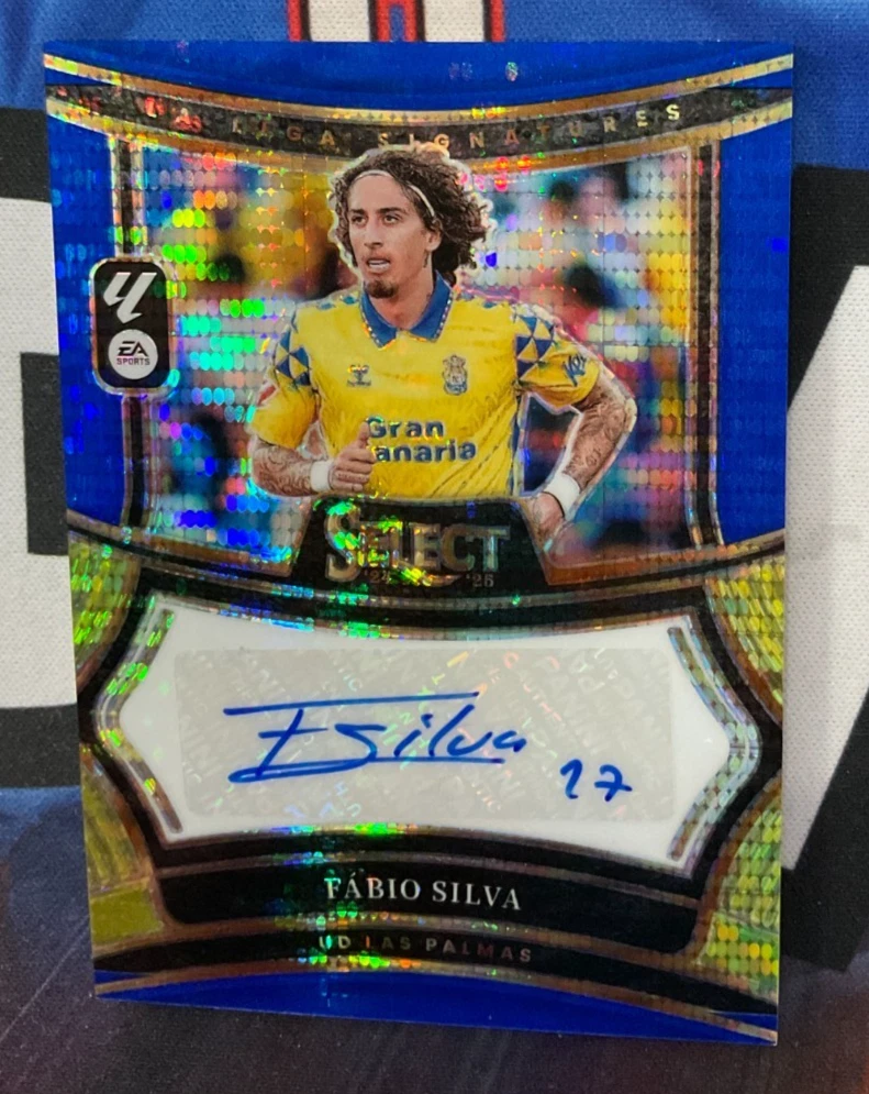 2024-25 Panini Select La Liga Soccer #SS-FS Fabio Silva Auto Blue Pulsar (FL)