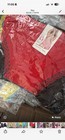 Women’s Red Lace Trim Brief Panties Size M Cotton Spandex Stretch — photo 2