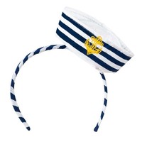 Haarreif Navy Matrosin Marine Hut Minihut Matrosenhut Karneval Mottoparty