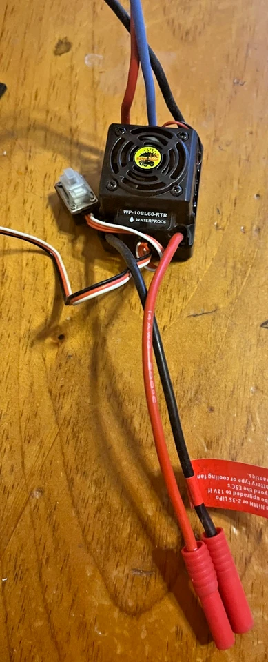 REDCAT RACING TORNADO EPX / S30 PRO STOCK ESC WP-10BL60-RTR Speed Control - Image 3 of 3