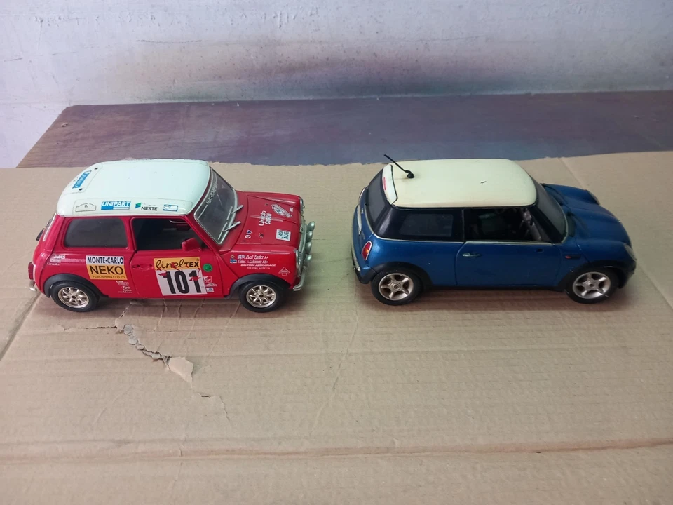 Burago 1/18 Mini Minor e Motor Max Mini Cooper 1/18 - Immagine 4 di 4