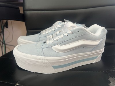 Vans Knu Stack Vintage Satin Shoes 'Dream Blue White' size 9 women s / 7.5 men