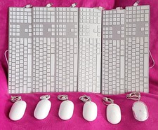 SET of 6 Apple A1243 USB Numeric KEYBOARDS  A1152 MIGHTY  M5769 PRO MOUSES