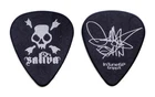 Saliva Chris Hahn Signature Black/Silver Guitar Pick - 2006 Tour