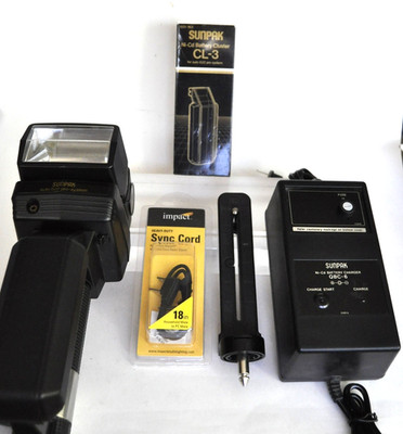 Sunpak CL-3 Auto 622 Pro-System, plus accessories