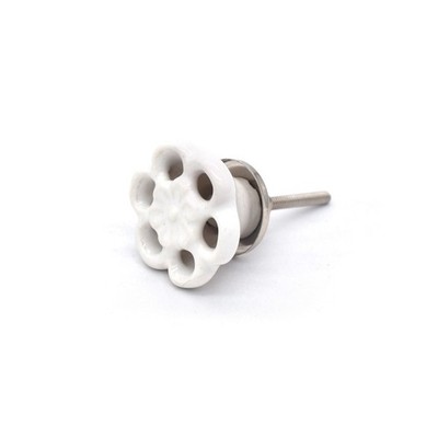 Cabinet Knobs dresser handles pulls knobs Artificial round flower Furniture Knob