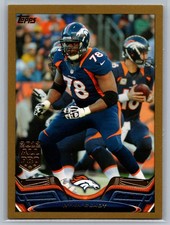 2013 Topps #187 Ryan Clady Denver Broncos /2103 Gold