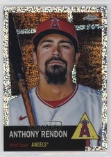 2022 Chrome Platinum Anniversary Speckle Refractor /150 Anthony Rendon #63 10no