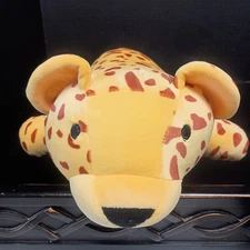 Cheetah Leopard Foam Pillow Plush Stuffed Animal Not Weighted 15"
