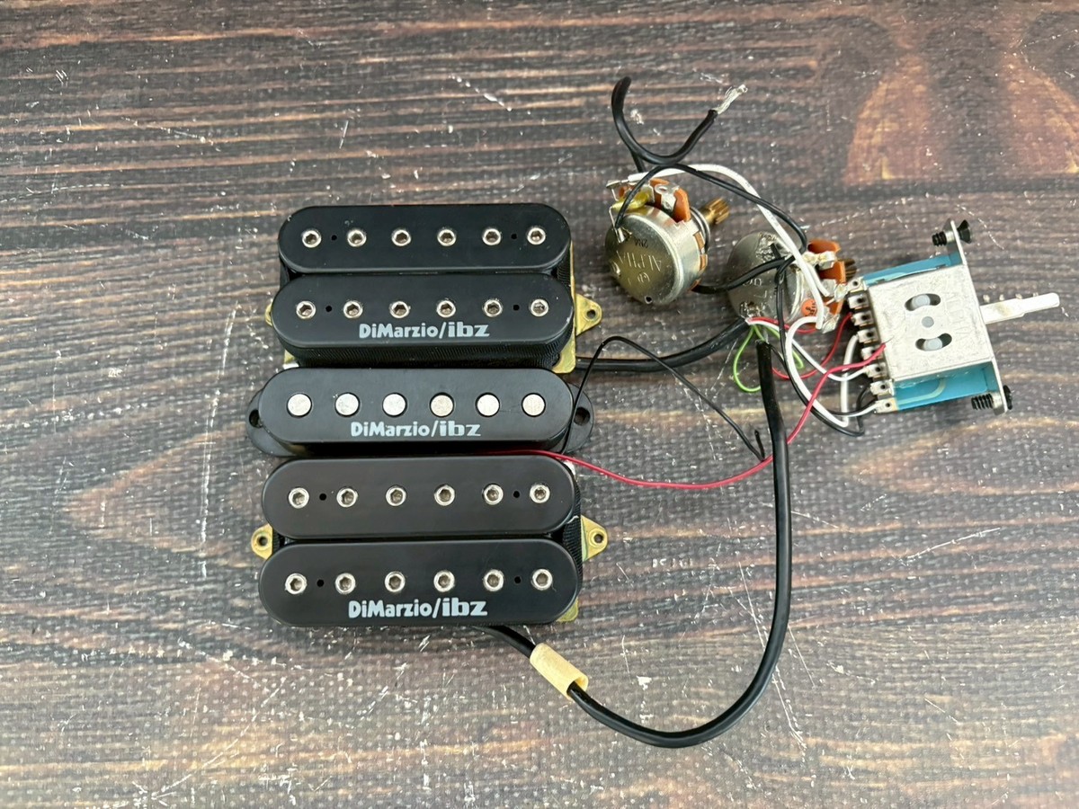 DiMarzio IBZ/USA RG/RG-S/RG HSH Pickup Set Ibanez Prestige RG2550Z