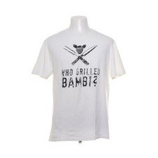 Look 54, T-shirt, Größe: XL, Weiß, Baumwolle/Elasthan, Print, Herren #UEA