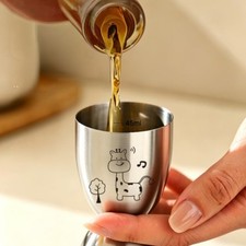 30/60ML Dual Heads Jigger with Scale Bar Jigger  Coffee Use