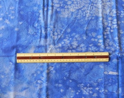 MODA COMFORT & JOY-CREATE JOY PROJECT ROYAL BLUE WATERCOLOR FABRIC 32.5''