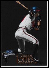 1999 Fleer Brilliants #10 Chipper Jones Card Braves