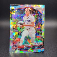 2025 Panini WNBA Prizm Basketball - Cracked Ice Prizm #1 Sydney Colson Fever