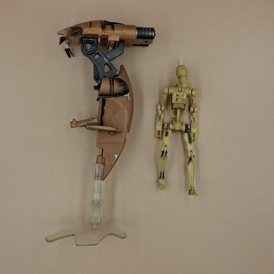 Star Wars Stap & Battle Droid   Episode 1 (1998, Hasbro) 3,75  (AF7855)