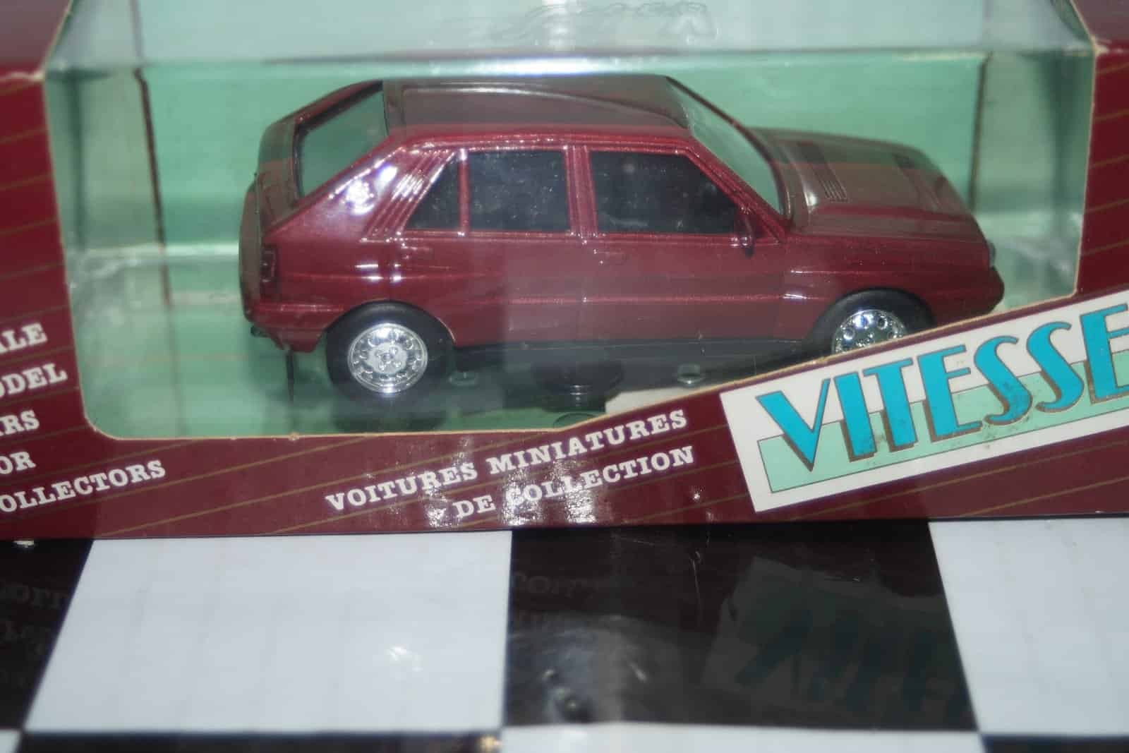 Vitesse Lancia Delta Integrale Roadcar Maroon REF 367 diecast