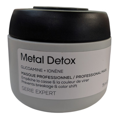 L Oreal Professionnel Metal Detox Hair Mask Sulfate Free 2.5floz NWOB Not Sealed
