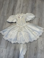 Vintage Toddlers LIDA California USA Made Dress Beaded Throughout Dress 3-4 T