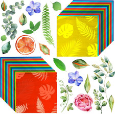 Eersida 60 Sheets Cyanotype Sun Print Paper Kit Colorful Solar Print Paper High