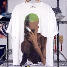 2016 Frank Ocean Blonde Album Cover Double Sided Jumbo Print R B Music Band Tee