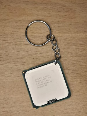 Schlüsselanhänger Prozessor Intel CPU Keychain