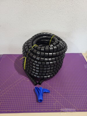 Hellermann Tyton 161-64501 HWPP30 Kabelbündelschlauch 25m 1m/4,5eur